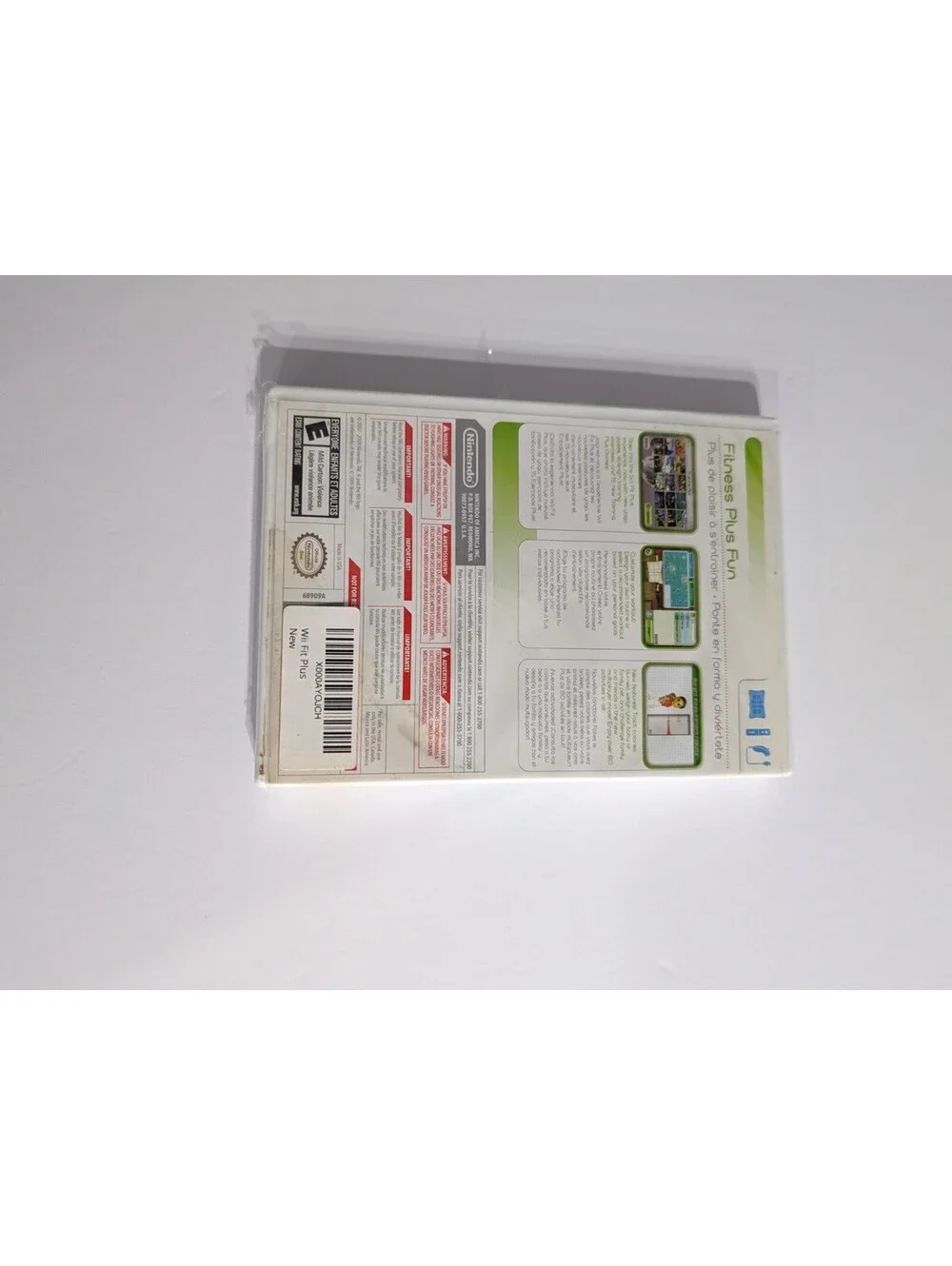 Nintendo Wii Fit Plus Factory Sealed New Nintendo Wii Games